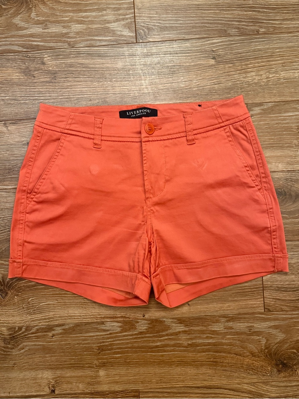 Women's Liverpool Coral Chino Shorts